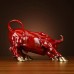 4 sizes Colored Brass Bull statue